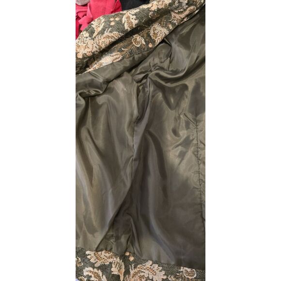 Moonlight Bay Green Blazer Size X Large Tweed Women's Blazer - Picture 6 of 16